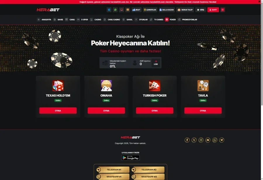Herabet ekran görüntüsü
